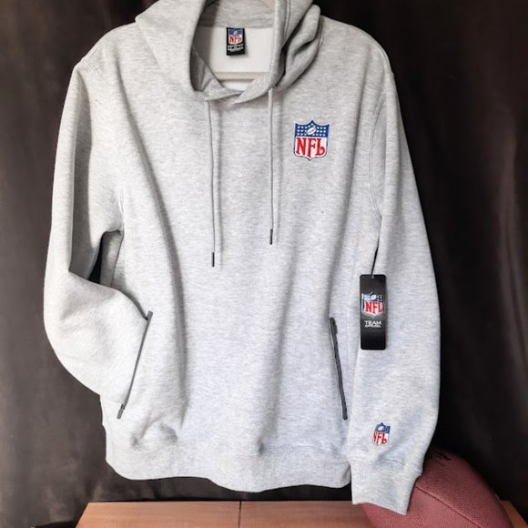 NFL Team Apparel, Medium grey hooded sweatshirt - Picture 2 of 16